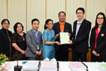 มมส จัดพิธีส่งมอบงานในตำแหน่งรองอธิการบดี