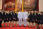 ชาว มมส ร่วมพิธีถวายราชสักการะ เนื่องในวันจักรี