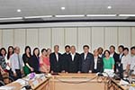 มมส ให้การต้อนรับคณะผู้บริหารโครงการพระราชทานความช่วยเหลือแก่ประเทศเพื่อนบ้าน
