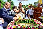 มมส พิธีวางศิลาฤกษ์อาคารศูนย์บริการทางการแพทย์และศูนย์วิจัยเฉลิมพระเกียรติ หลังที่ 2