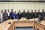 ม.มหาสารคาม ต้อนรับ พล.ต.ธรากฤต ทับทองสิทธ์ ผู้บัญชาการมณฑลทหารบกที่ 23