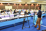 สำนักวิทยบริการ ม.มหาสารคาม จัดโครงการพัฒนาสมรรถนะผู้ปฏิบัติงานด้านโสตทัศนศึกษา