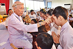 พิธีไหว้ครู ครอบครู คณะศิลปกรรมศาสตร์ มหาวิทยาลัยมหาสารคาม ปีการศึกษา 2558