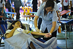 ม.มหาสารคาม จัดกิจกรรมรับน้องสร้างสรรค์ นำนิสิตใหม่ บริจาคโลหิต