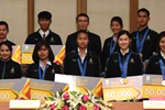 มมส จัดพิธีรับมอบทุนการศึกษา จากการเข้าร่วมแข่งขันกีฬามหาวิทยาลัยแห่งประเทศไทย ครั้งที่ 43