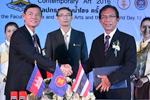 มมส เลี้ยงต้อนรับผู้เข้าร่วมโครงการ The CLMTV CONTEMPORARY ART 2016