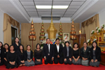 มมส ร่วมพิธีพระราชทานพระพิธีธรรมสวดพระอภิธรรมศพ ศาสตราจารย์ นายแพทย์อดุลย์ วิริยเวชกุล ราชบัณฑิต