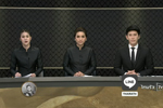 ข่าวด่วนมาแรง : นิสิตแปรอักษรภาพหัวใจล้อมเลข ๙  : ช่อง Thairath TV   (19 ต.ค. 59)
