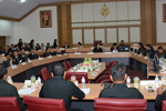 มมส ประชุมเตรียมความพร้อมงานพิธีพระราชทานปริญญาบัตร ประจำปีการศึกษา 2558-2559