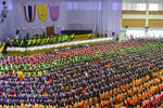 บรรยากาศซ้อมใหญ่พิธีพระราชทานปริญญาบัตร มมส ประจำปีการศึกษา 2558 -2559