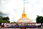 มมส ถวายเทียนพรรษา พระบรมธาตุนาดูน