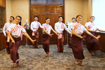 ท่ารำถวายพระพุทธกันทรวิชัย อภิสมัยธรรมนายก ประจำปี 2561