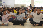 โรงเรียนสาธิตมหาวิทยาลัยมหาสารคาม (ฝ่ายมัธยม) จัดค่ายคุณธรรมและจริยธรรมนักเรียนชั้น ม.1