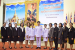มมส ร่วมรัฐพิธีถวายราชสักการะ วางพวงมาลาเนื่องในวันคล้ายวันสวรรคตสมเด็จพระนเรศวรมหาราช ประจำปี 2561