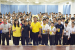 มมส จัดอบรมปฐมพยาบาลเบื้องต้นสำหรับสายงานสุขภาพ คณะกรรมการประชุมเชียร์ 2561
