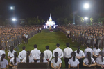 นิสิตใหม่ มมส พิสูจน์รุ่น เสือดาว 12 ปิดประชุมเชียร์กลางอย่างเป็นทางการ