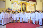 มมส ร่วมพิธีถวายพานพุ่มราชสักการะถวายราชสดุดีและถวายบังคมฯ เนื่องในโอกาสวันคล้ายวันเฉลิมพระชนมพรรษาพระบาทสมเด็จพระปรมินทรมหาภูมิพลอดุลยเดช บรมนาถบพิตร วันชาติ และ วันพ่อแห่งชาติ พุทธศักราช 2561