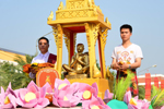 มมส จัดพิธีอัญเชิญพระอุปคุต แห่ผะเหวดเข้าเมือง งานบุญผะเหวด เทศน์มหาชาติ ประจำปี 2562 