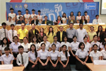 คณะศึกษาศาสตร์ มมส แถลงข่าวเตรียมพร้อมจัด ตุ้มโฮม ครูชวนวิ่ง EDU RUNNING 2019