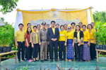 ชาว มมส ร่วมใจปลูกต้นไม้ในวันต้นไม้ประจำปีของชาติ 2562 