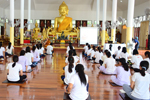 คณะพยาบาลศาสตร์ มมส ส่งเสริมคุณธรรมจริยธรรมนักเรียนผู้ช่วยพยาบาล รุ่นที่ 12 