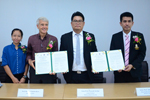 คณะสิ่งแวดล้อมและทรัพยากรศาสตร์ มมส ลงนามความร่วมมือทางการศึกษาและวิทยาศาสตร์ในด้านสุขภาวะของโลกและสิ่งแวดล้อม