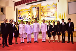 ชาว มมส ร่วมพิธีถวายพานพุ่มดอกไม้สดเนื่องในวัน พระบิดาแห่งมาตรฐานการช่างไทย