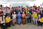 กองประชาสัมพันธ์ฯ มมส จัดโครงการสอนเย็บหน้ากากอนามัยแบบผ้าฯ