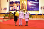 มมส ร่วมพิธีวางพานพุ่มดอกไม้ ถวายราชสักการะ เนื่องในวันจักรี