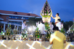 ภาพบรรยากาศพิธีบายศรีสู่ขวัญน้องใหม่ ภุมริน ๑๒  โฮมขวัญน้องจ่องสายแนน ผูกเอาแขน ว่ามาเย้อขวัญเอ้ย