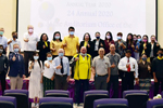 มมส ร่วมกับ สนง.ประกันสังคมจังหวัดมหาสารคาม ให้ความรู้ด้านการประกันสังคมแก่แรงงานต่างด้าว