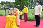 มมส ร่วมพิธีบวงสรวง ท้าวกวด เจ้าเมืองมหาสารคามคนแรก