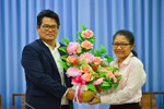 มมส จัดพิธีส่งมอบงานในตำแหน่งรองอธิการบดี