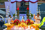 พิธีเทวาภิเษก สมโภชพระพิฆเนศวร รุ่น สำเร็จนิรันดร์ คณะศิลปกรรมศาสตร์และวัฒนธรรมศาสตร์ มมส