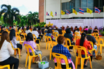 มมส ทำบุญตักบาตรส่งท้ายปีเก่า 2564 ต้อนรับปีใหม่ 2565 เพื่อความเป็นสิริมงคล