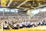บรรยากาศปฐมนิเทศนิสิตใหม่ มหาวิทยาลัยมหาสารคาม ปีการศึกษา 2565