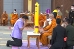 มมส ถวายเทียนพรรษาฯ พระราชทาน แก่วัดในเขตพื้นที่จังหวัดมหาสารคาม จำนวน 30 วัด