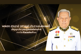 ปริญญากิตติมศักดิ์ มหาวิทยาลัยมหาสารคาม ประจำปีการศึกษา 2566 เป็นกรณีพิเศษ (พลเอก สุรยุทธ์ จุลานนท์ ประธานองคมนตรี)