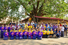 เปิดเส้นทางท่องเที่ยว Happy Maha Sarakham อ.เมือง - กันทรวิชัย Maha Sarakham BCG Happy Model Tourism