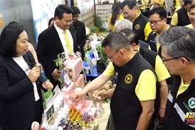 มมส ร่วมพิธีเปิดงานมหกรรมสมุนไพรนานาชาติ International World Trade of Herbal city 2024