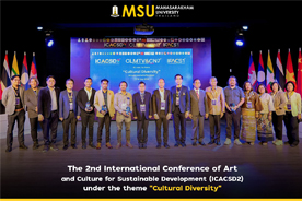 The 2nd International Conference of Art and Culture for Sustainable Development (ICACSD2) under the theme Cultural Diversity