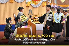 บัณฑิต มมส 6,792 คน ซ้อมใหญ่พิธีพระราชทานปริญญาบัตร ประจำปีการศึกษา 2566