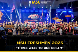 MSU FRESHMEN 2025 THREE WAYS TO ONE DREAM